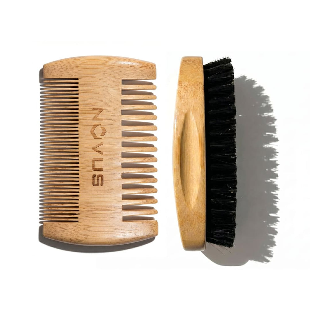 BEARD BRUSH & COMB